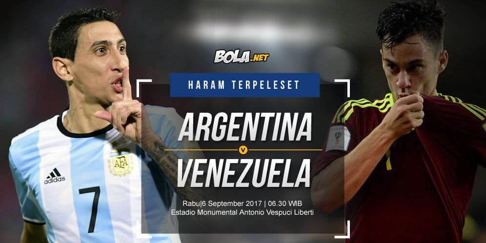 Prediksi Argentina vs Venezuela 6 September 2017