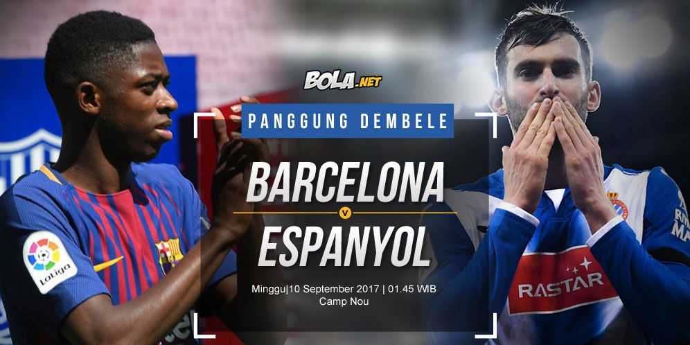 Prediksi Barcelona vs Espanyol 10 September 2017