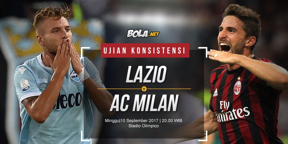 Prediksi Lazio vs AC Milan 10 September 2017
