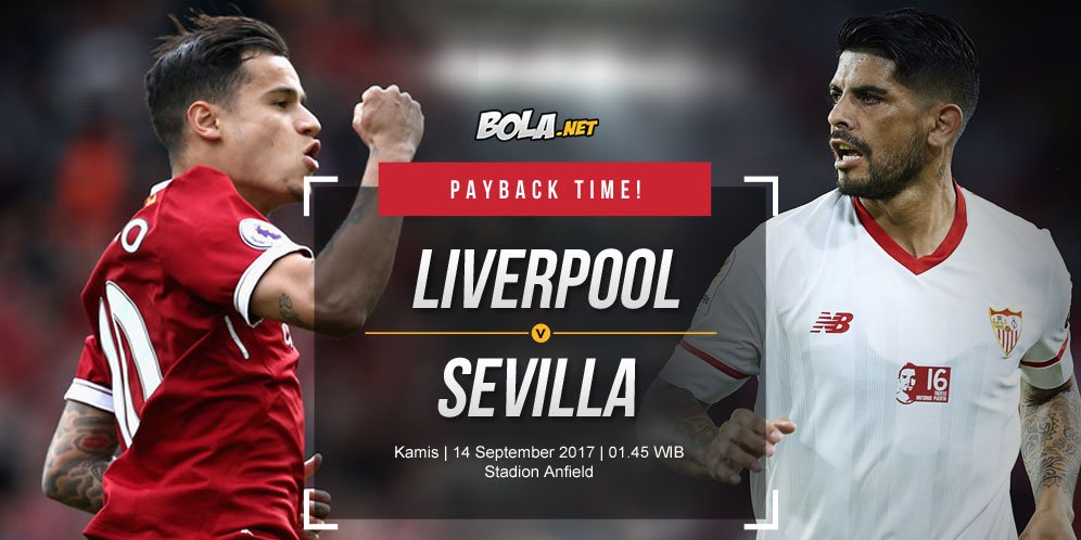 Prediksi Liverpool vs Sevilla 14 September 2017