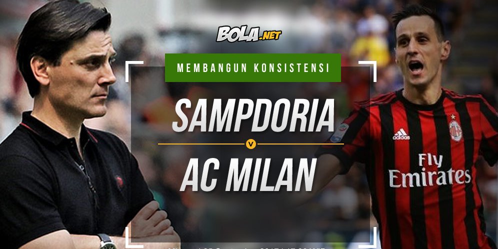 Prediksi Sampdoria vs AC Milan 25 September 2017