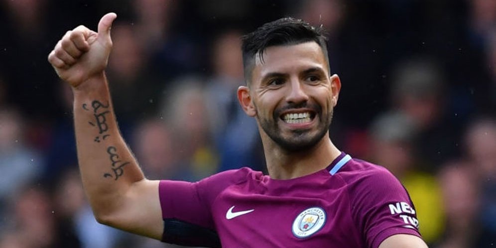 Guardiola Minta Aguero Nikmati Rekornya di City