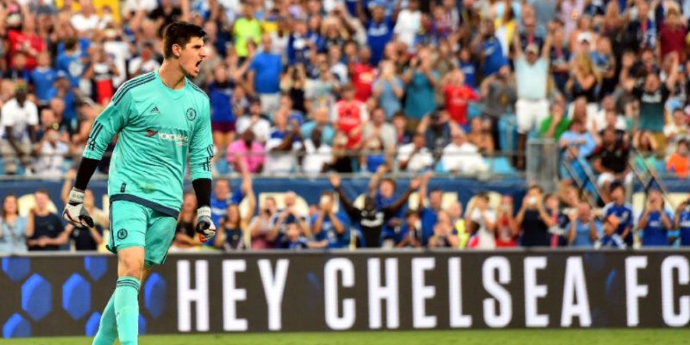 Dikalahkan Arsenal, Courtois Klaim Performa Chelsea Tetap Bagus