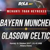 Prediksi Bayern Munchen vs Glasgow Celtic 19 Oktober 2017