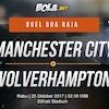 Prediksi Manchester City vs Wolverhampton 25 Oktober 2017