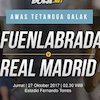 Prediksi Fuenlabrada vs Real Madrid 27 Oktober 2017