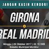 Prediksi Girona vs Real Madrid 29 Oktober 2017