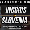 Prediksi Inggris vs Slovenia 6 Oktober 2017