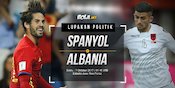 Prediksi Spanyol vs Albania 7 Oktober 2017