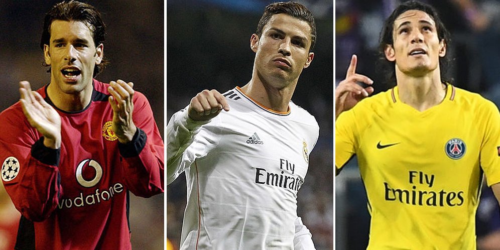 Nistelrooy dan Ronaldo Bisa, Cavani Juga Bisa