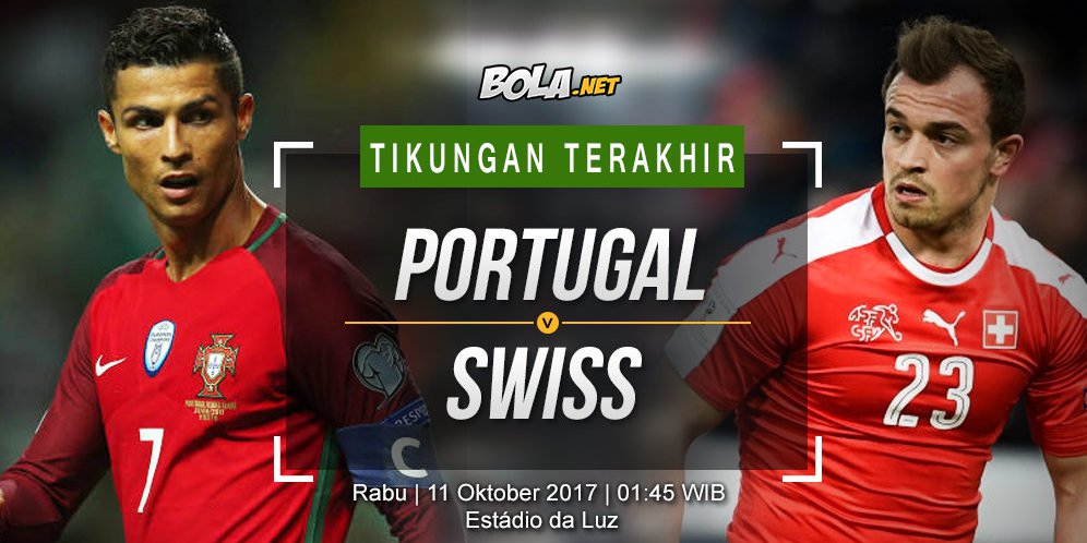 Prediksi Portugal vs Swiss 11 Oktober 2017