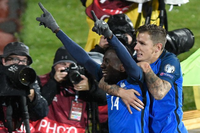 Selebrasi Blaise Matuidi (c) AFP