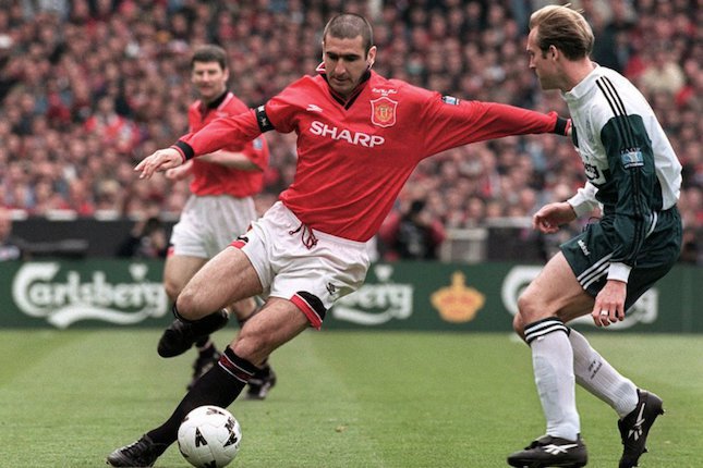 Eric Cantona dan Mark Hughes