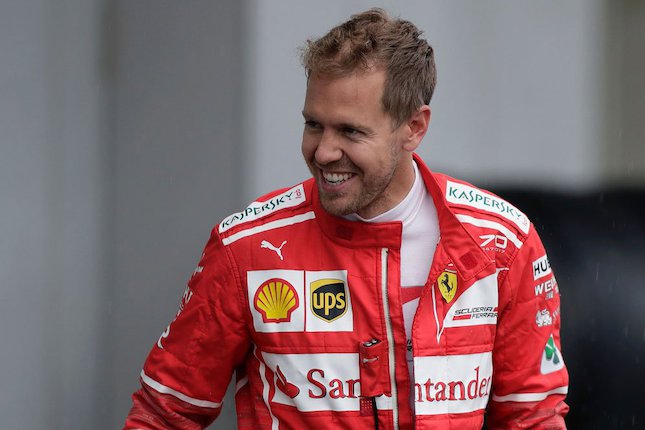 Sebastian Vettel (c) AFP