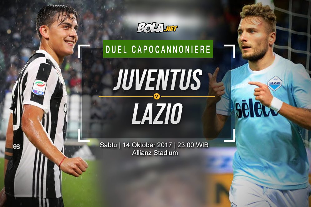 Prediksi Juventus vs Lazio 14 Oktober 2017