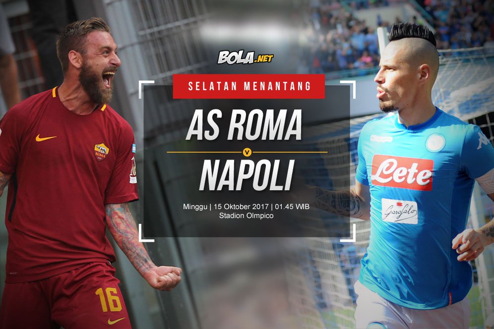 Prediksi AS Roma vs Napoli 15 Oktober 2017 Prediksi AS Roma vs Napoli 15 Oktober 2017