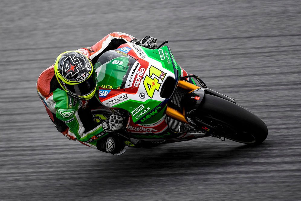 Motor Makin Kuat, Aprilia Pede Jelang MotoGP 2018