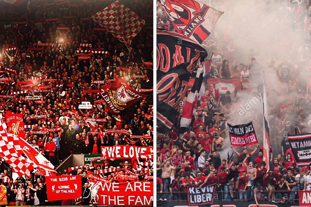 Belajar Tabah seperti Fans Liverpool dan AC Milan Belajar Tabah seperti Fans Liverpool dan AC Milan