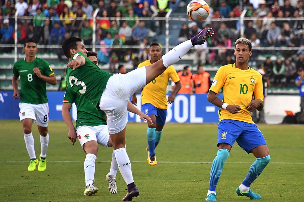 Highlights Kualifikasi Piala Dunia 2018: Bolivia 0-0 Brasil