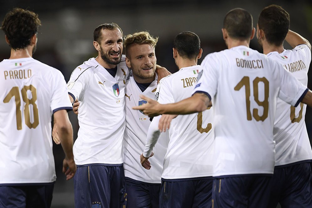 Hasil Pertandingan Italia vs Macedonia: Skor 1-1