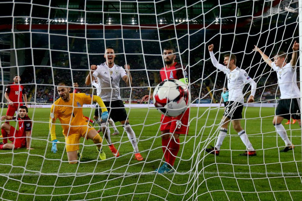 Highlights Kualifikasi Piala Dunia 2018: Jerman 5-1 Azerbaijan