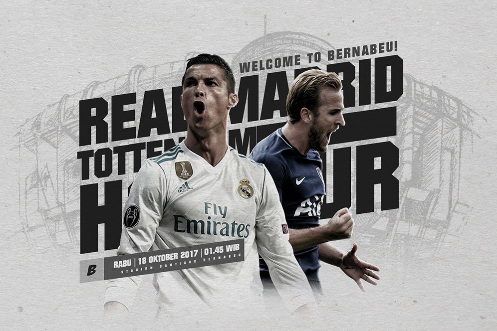 Prediksi Real Madrid vs Tottenham Hotspur 18 Oktober 2017 Prediksi Real Madrid vs Tottenham Hotspur 18 Oktober 2017