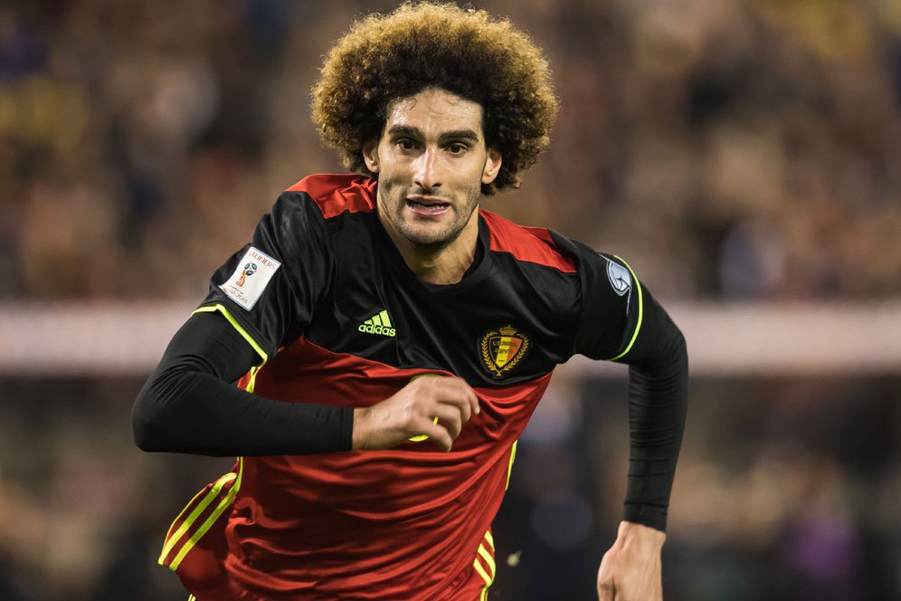 Bos Belgia Khawatir Fellaini Akan Absen Lama di MU