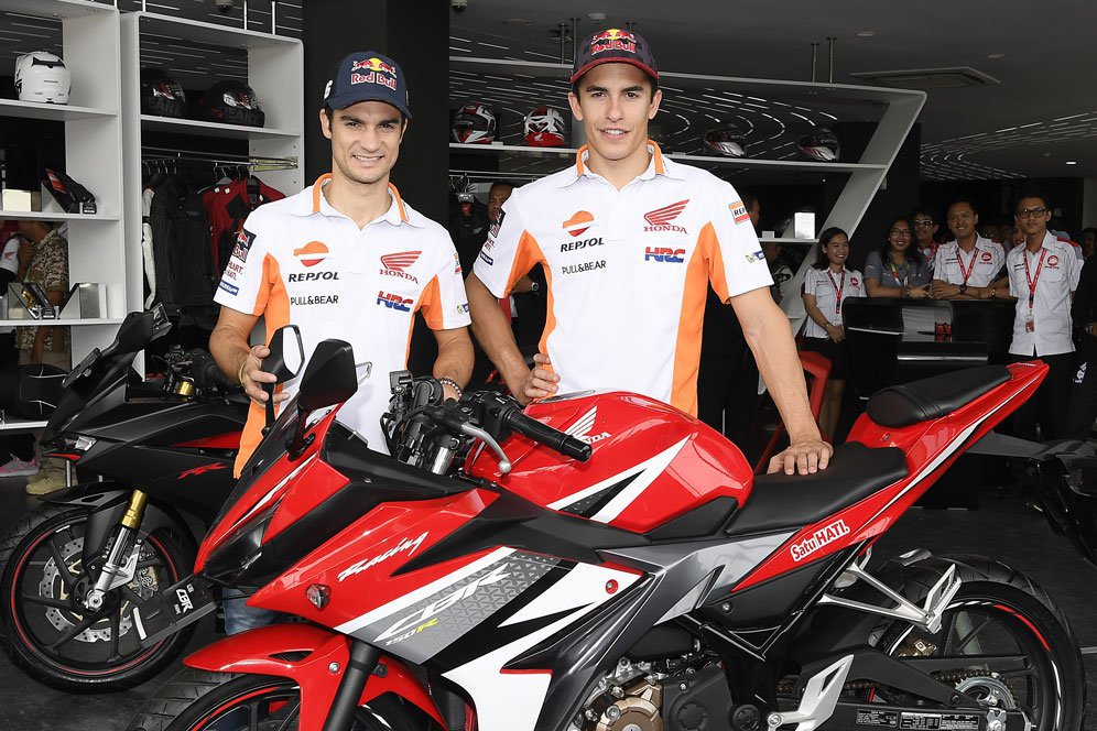 Marquez-Pedrosa Takjub Lihat Dukungan Fans Indonesia