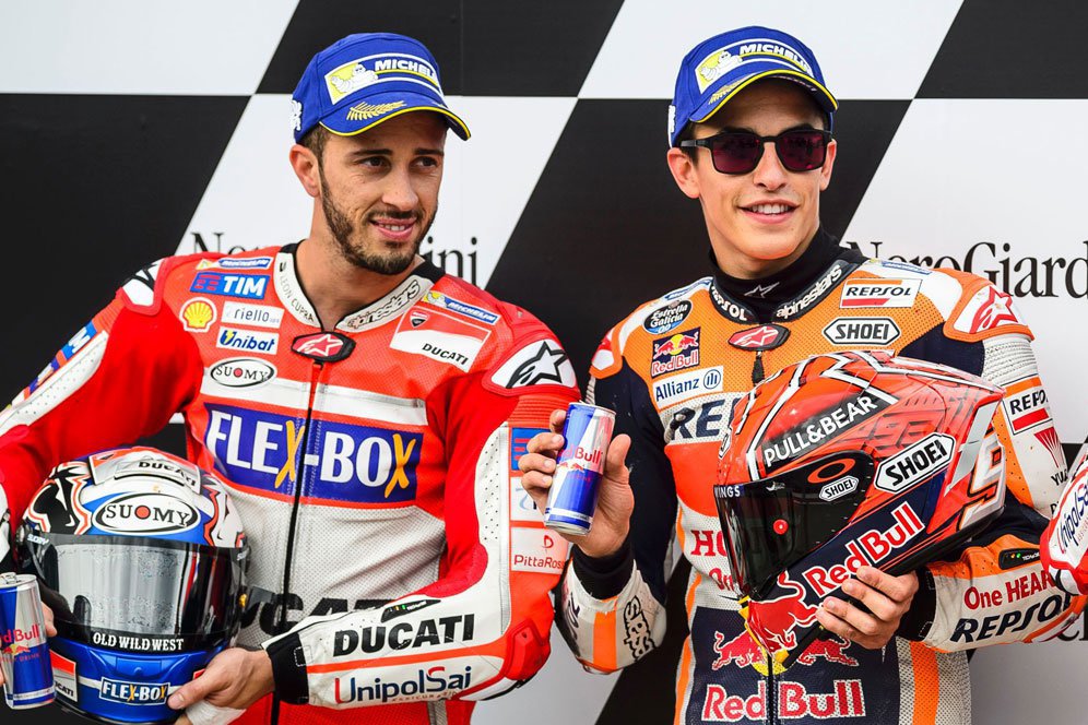 Dovizioso: Marquez Kadang Tak Bisa Kendalikan Diri