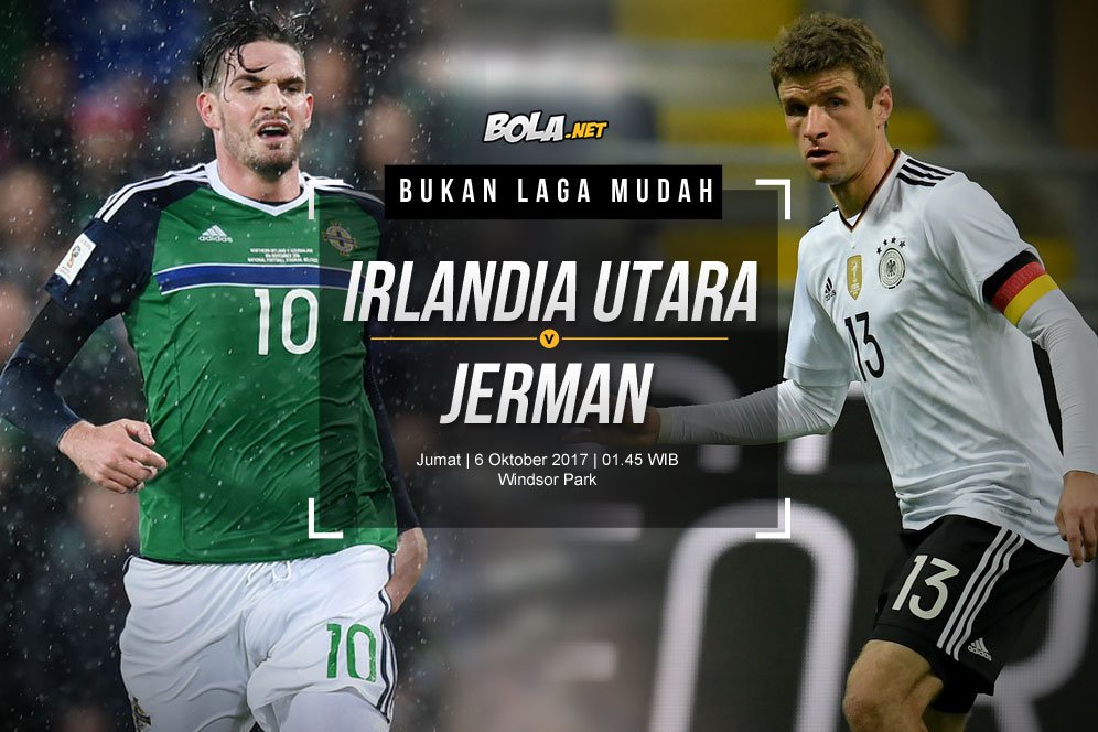 Prediksi Irlandia Utara vs Jerman 6 Oktober 2017