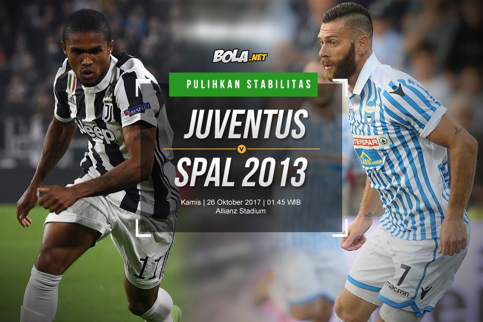 Prediksi Juventus vs SPAL 26 Oktober 2017