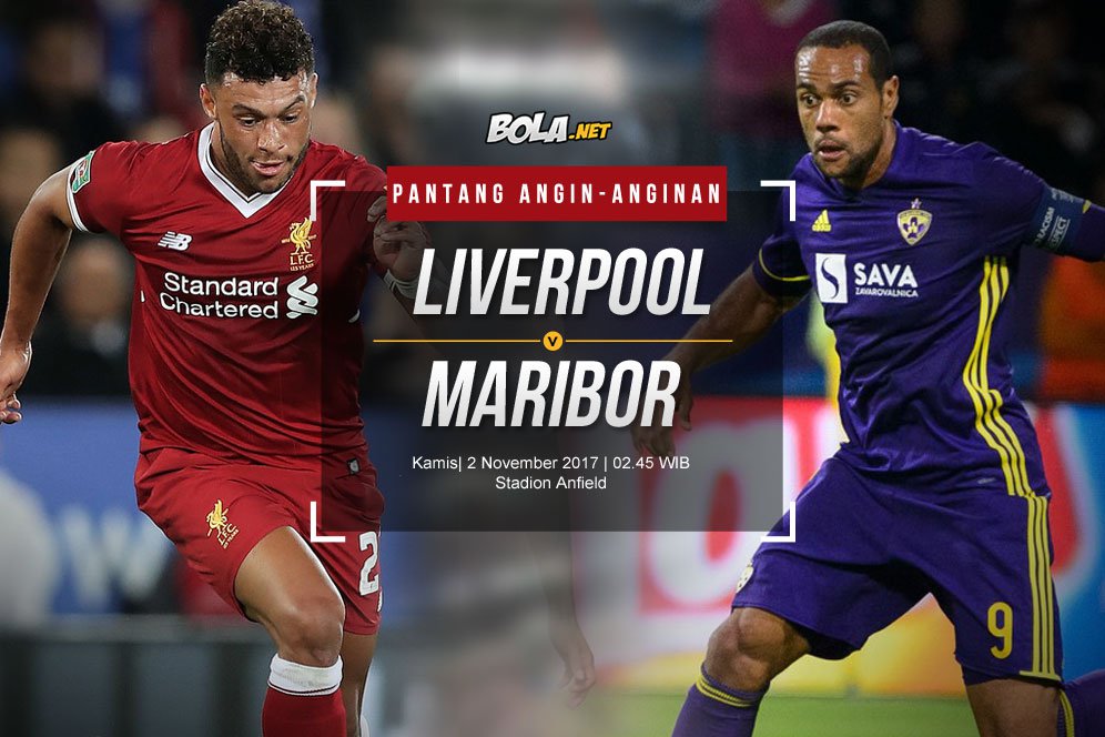 Prediksi Liverpool vs Maribor 2 November 2017