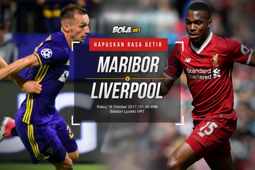 Prediksi Maribor vs Liverpool 18 Oktober 2017