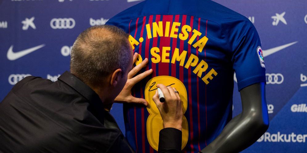 Akhir Pekan Ini, Iniesta Umumkan Hijrah Ke Tiongkok