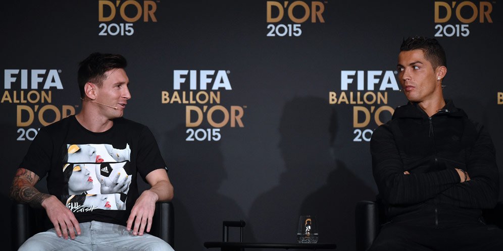 5 Pemain Yang Pernah Berbagi Podium Ballon d'Or Dengan Messi & CR7