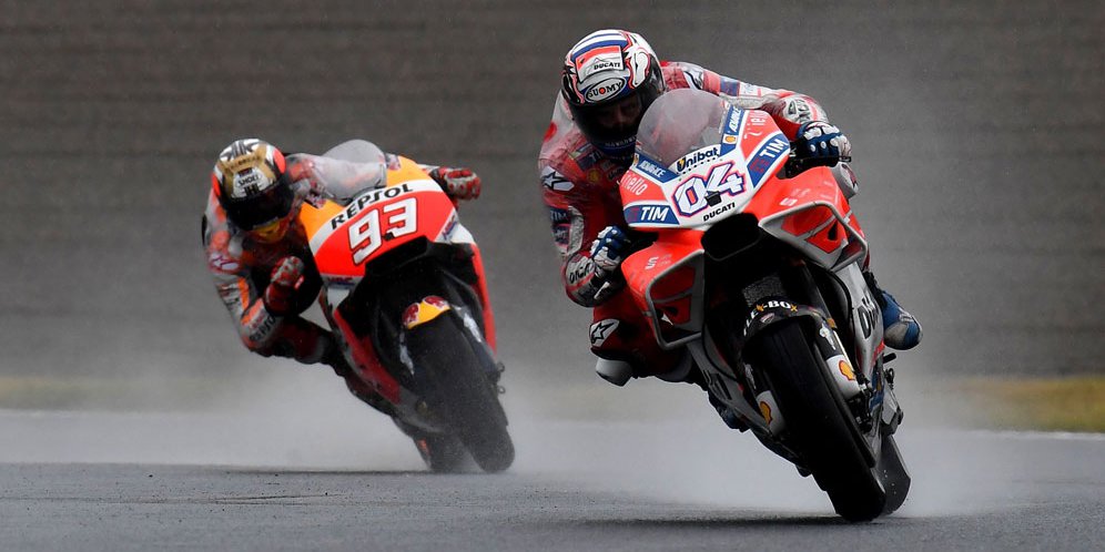 Dovizioso Sebut Marquez Terbaik dalam 'Permainkan' Rival