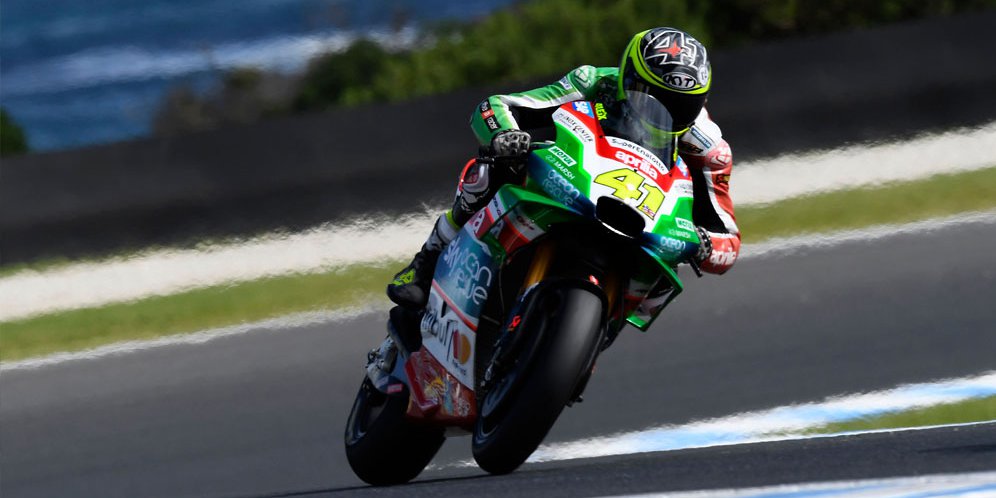 Gagal Finis di Australia, Espargaro Cedera Tangan Gagal Finis di Australia, Espargaro Cedera Tangan