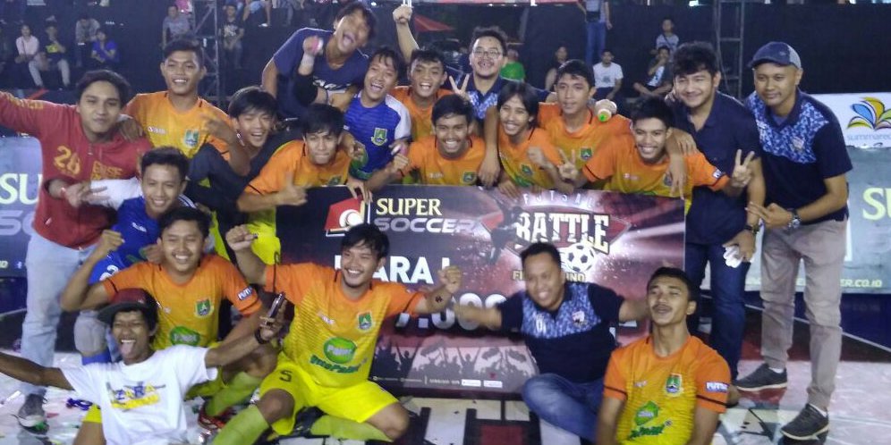 24 Tim Siap Tempur di Grand Final Super Soccer Futsal Battle