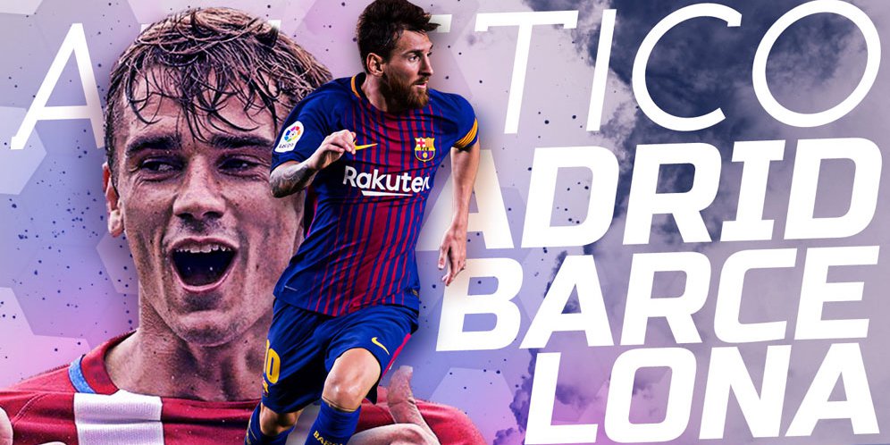 Prediksi Atletico Madrid vs Barcelona 15 Oktober 2017