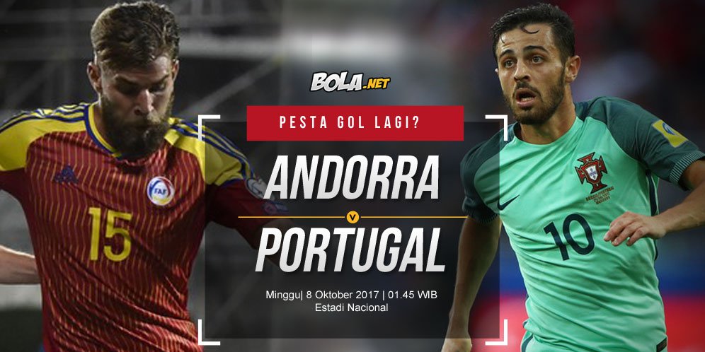 Prediksi Andorra vs Portugal 8 Oktober 2017