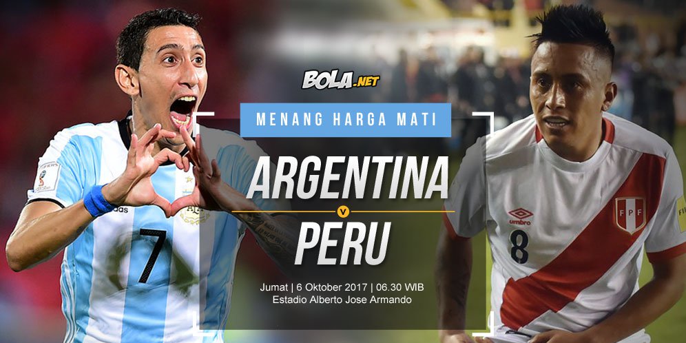 Prediksi Argentina vs Peru 6 Oktober 2017