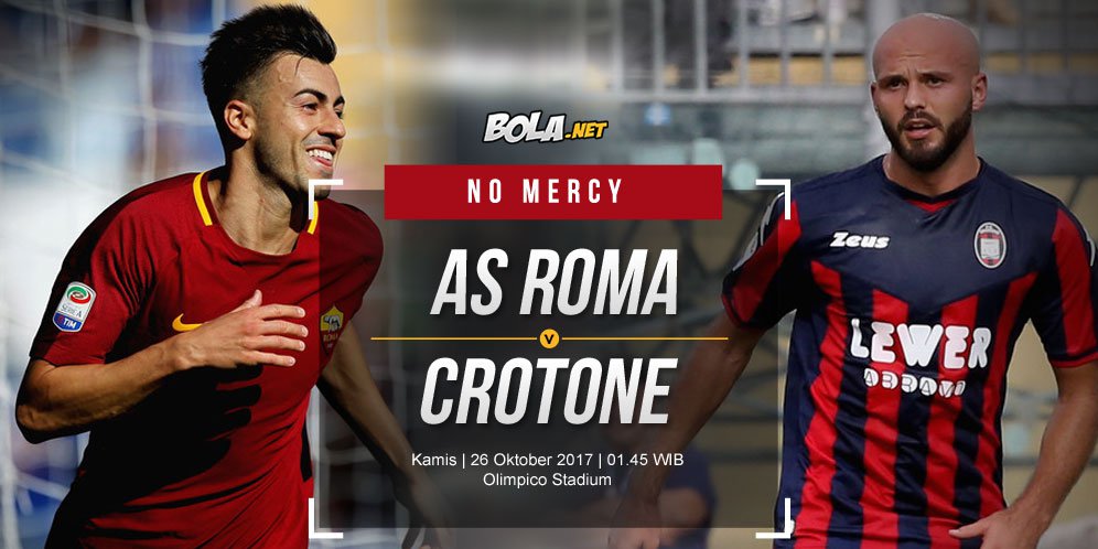 Prediksi AS Roma vs Crotone 26 Oktober 2017