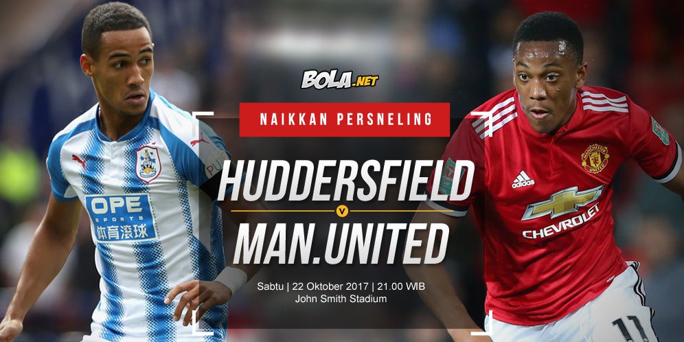 Prediksi Huddersfield Town vs Manchester United 21 Oktober 2017