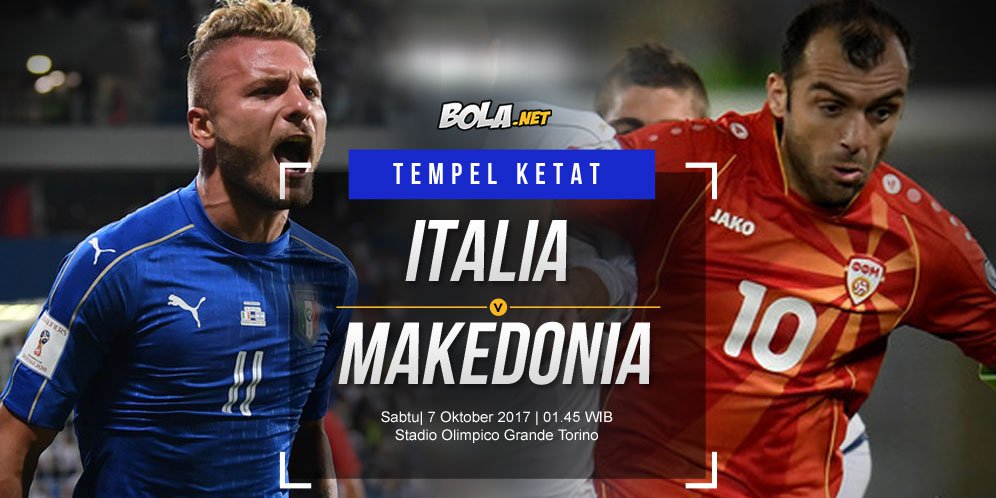 Prediksi Italia vs Makedonia 7 Oktober 2017