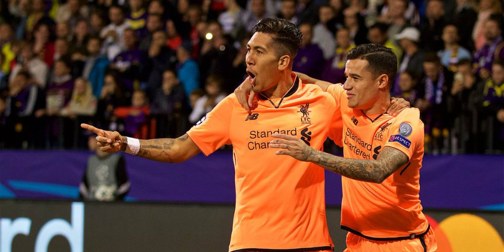 Tak Cuma Salah, Coutinho Anggap Firmino Juga Vital di Liverpool