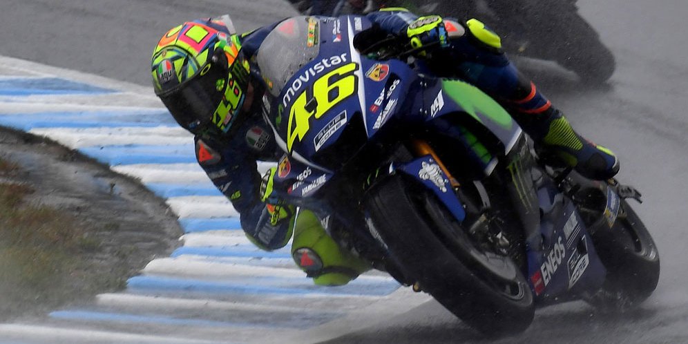 Dua Kecelakaan di Motegi, Rossi Lega Kakinya Tak Bermasalah Dua Kecelakaan di Motegi, Rossi Lega Kakinya Tak Bermasalah