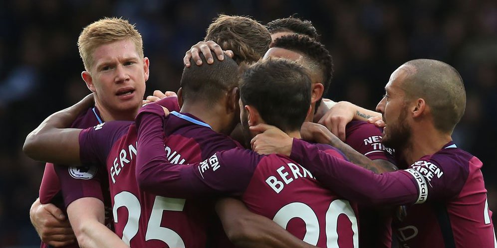Hasil Pertandingan West Bromwich Albion vs Manchester City: 2-3