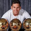 Setelah 12 Tahun, Messi Tak Masuk Tiga Besar Ballon d'Or