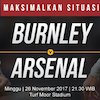 Prediksi Burnley vs Arsenal 26 November 2017