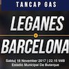 Prediksi Leganes vs Barcelona 18 November 2017